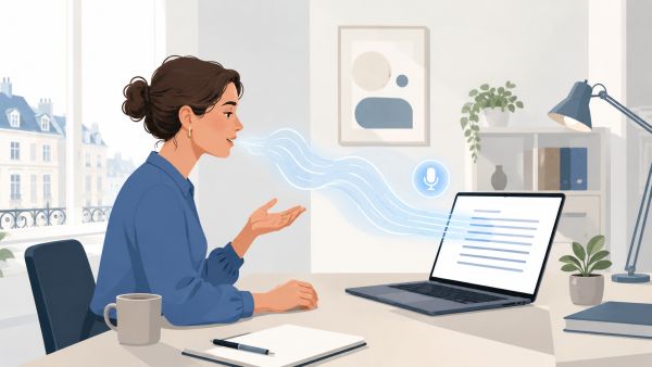 Spracheingabe statt Tastatur: Wie KI das Diktieren am Computer neu erfindet